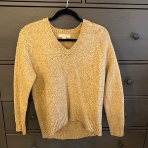 Tan Michael Kors pull over Sweater